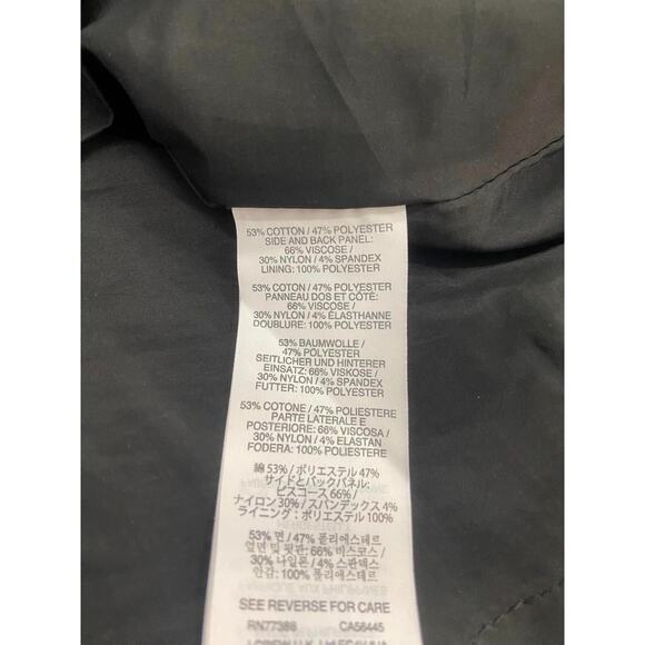 J Crew Black Gray White Mixed Tweed Panel Fit and Flare Flounce Dress Size 4 - Picture 7 of 7